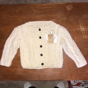 Hand knit sweater